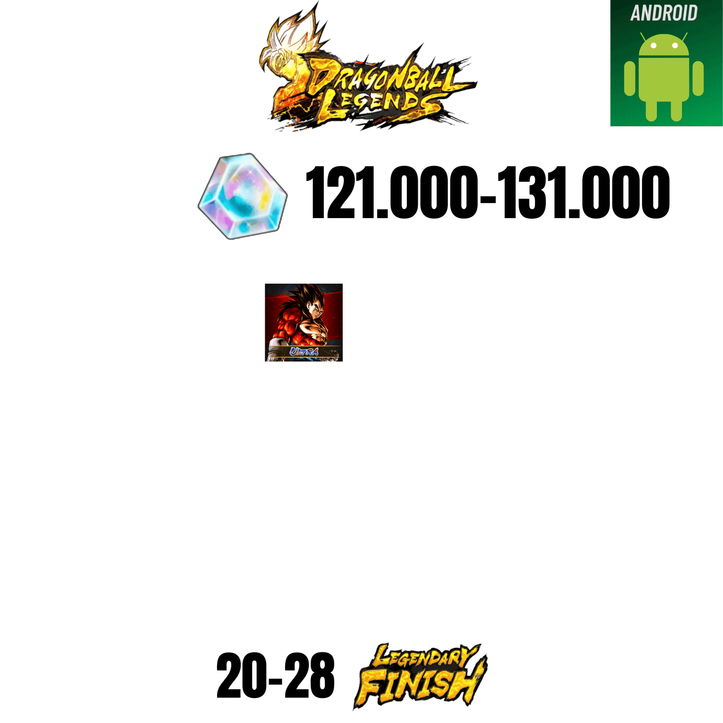 🔥121.000+ CC💎1 ULTRA💎20+ LF🔥DB LEGENDS(ANDROID)🔥