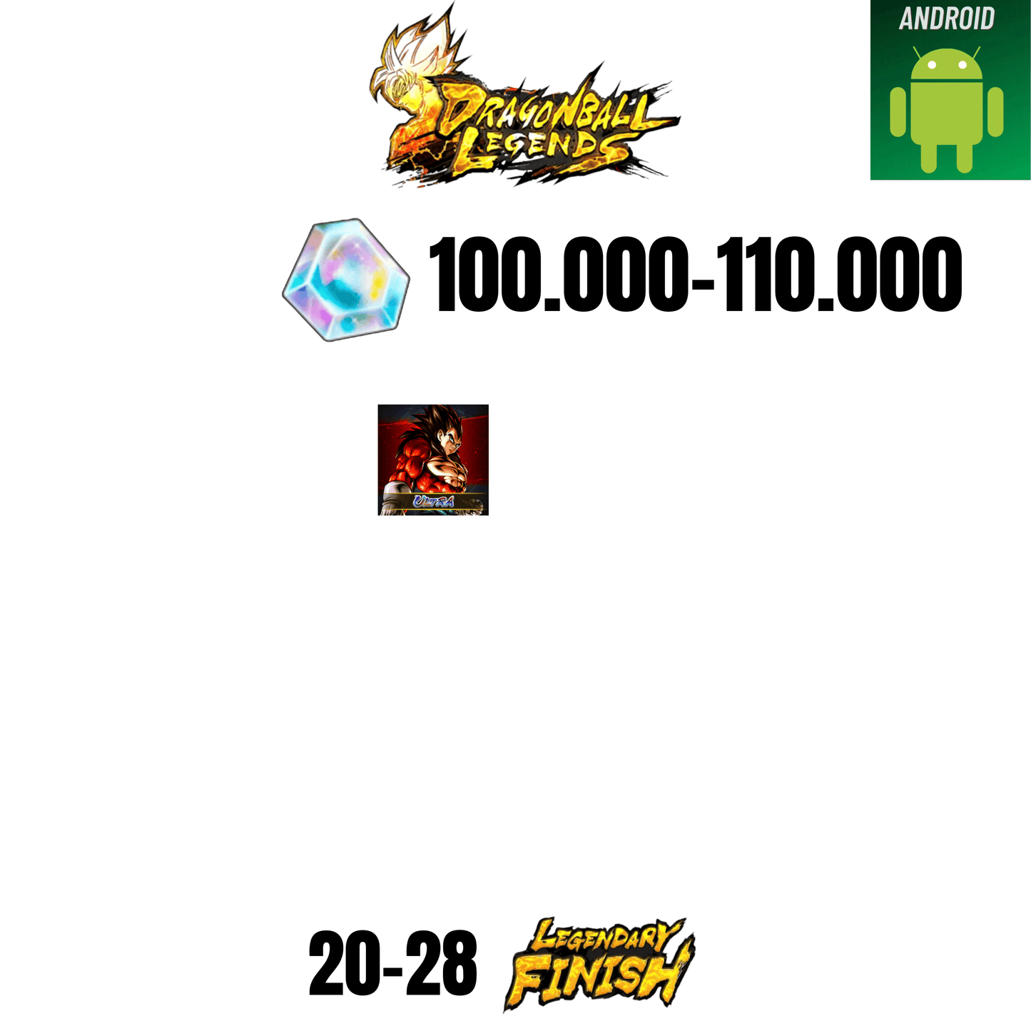 🔥100.000+ CC💎1 ULTRA💎20+ LF🔥DB LEGENDS(ANDROID)🔥
