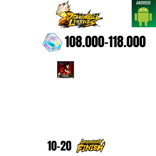 🔥108.000+ CC💎1 ULTRA💎10+ LF🔥DB LEGENDS(ANDROID)🔥