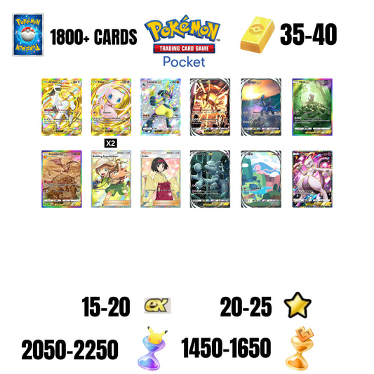 💎1800+ CARDS💎12 CARDS GUARANTEED🔥20 EX 4*🌟25 1 STAR CARDS🌟40 GOLD BARS🌟2450 PACK HOURGLASSES🌟1650 WONDER HOURGLASSES