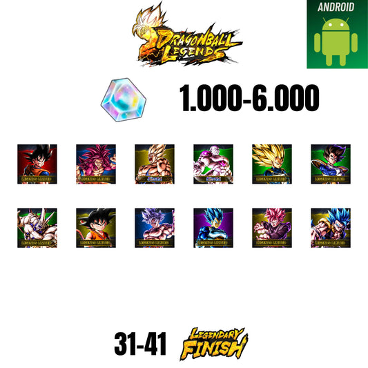 🔥6.000 CC💎12 CHARACTERS💎41 LF🔥DB LEGENDS(ANDROID)🔥