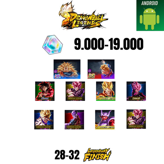 [GLOBAL][ANDROID] 9.000-19.000 CC | GOKU SS3/VEGETA SS2 | GOHAN/TRUNKS | 2 LEGEND | 2 ULTRA | 10 CHARACTERS | 24-32 LF